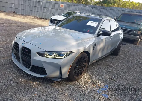 2023 BMW M3 Sedan из США, поврежденный, VIN WBS53AY03PFR14623